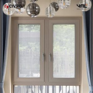 Alternative view of Nhôm CIVRO XWS115 Window with Flyscreen Sash