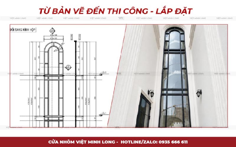 Biệt thự Cà Mau - nhôm Maxpro 83