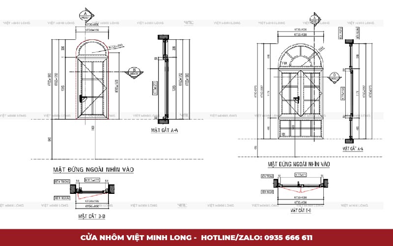 Biệt thự Cà Mau - nhôm Maxpro 83