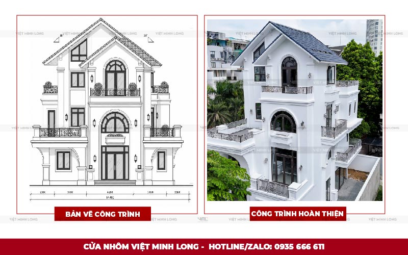 Cửa nhôm Maxpro JP - Biệt thự phố Quận 2