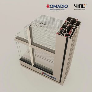 Cửa nhôm Romadio Fineline 59W – Cửa sổ mở quay mỏng nhất thế giới - Ảnh 5