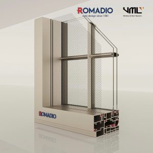 Cửa nhôm Romadio Fineline 59W – Cửa sổ mở quay mỏng nhất thế giới - Ảnh 3
