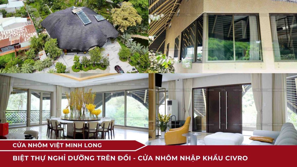 biệt thự nghỉ dưỡng trên đồi