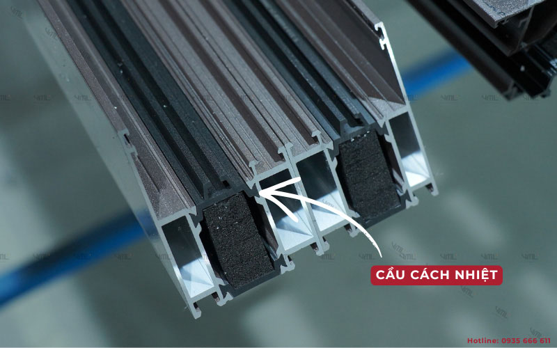 Cửa nhôm cách âm cách nhiệt - Cửa nhôm Việt Minh Long