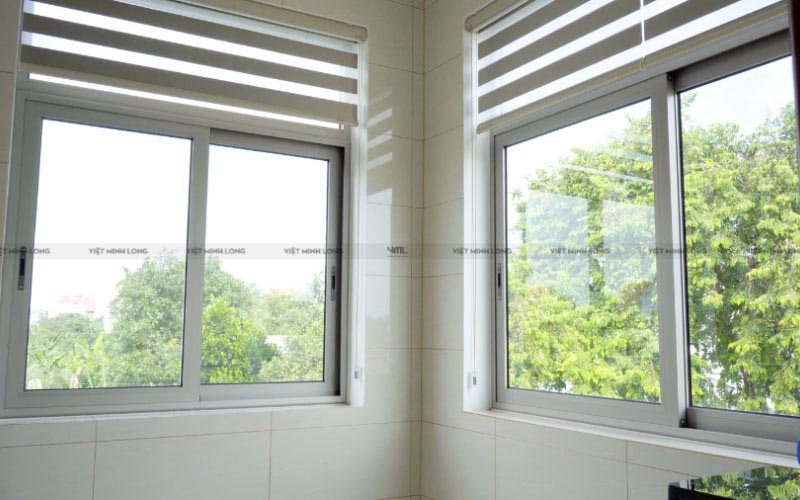 Cửa sổ mở lùa Maxpro hệ 55 - Cửa nhôm Việt Minh Long
