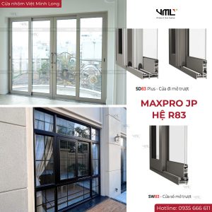 Alternative view of Cửa Nhôm Maxpro – Giá cửa nhôm mới nhất