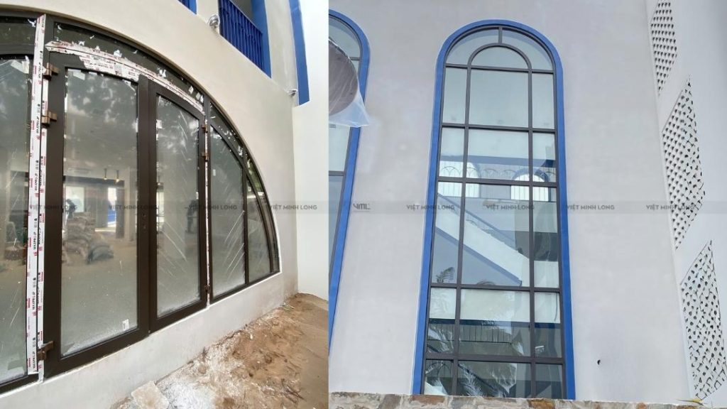 Hạng mục cửa nhôm kính LCV Resort Mũi Né