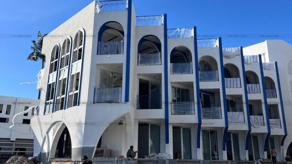 Hạng mục cửa nhôm kính LCV Resort Mũi Né