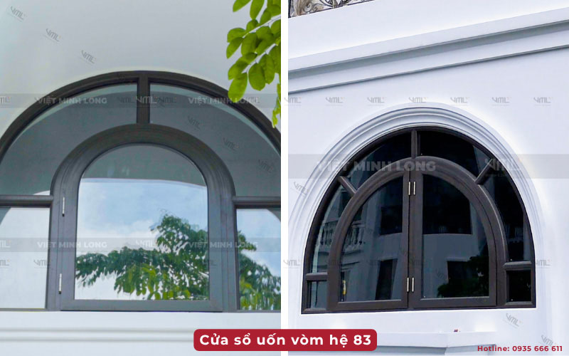 Mẫu cửa nhôm Maxpro - Cửa nhôm Việt Minh Long