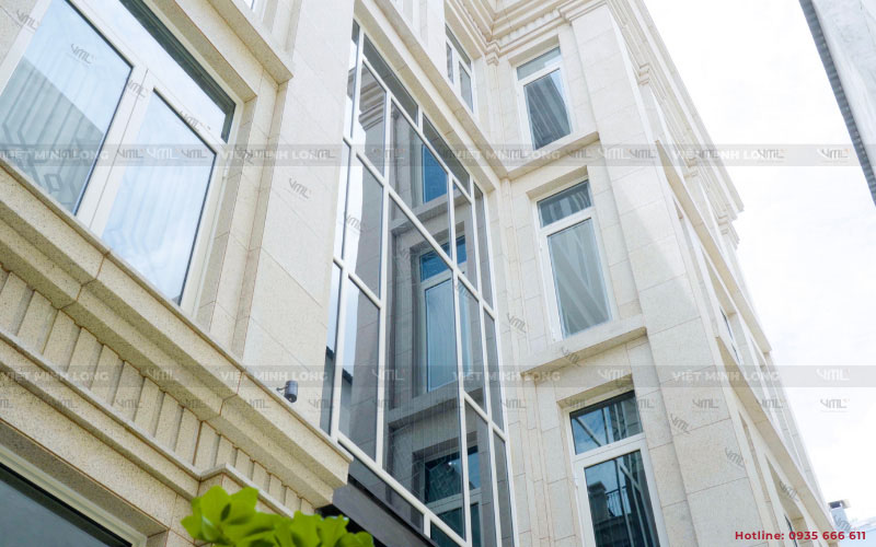 Mẫu cửa nhôm Maxpro - Cửa nhôm Việt Minh Long