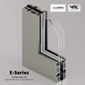 Nhôm ALVERO EPS170 – Cửa đi ép trượt Pull & Slide - Ảnh 5
