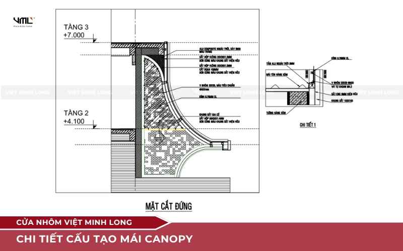 thi công vách kính mặt dựng tòa nhà văn phòng